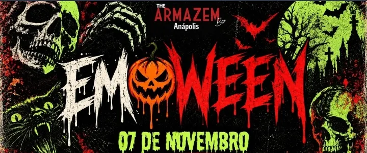 Arte oficial do evento Emoween