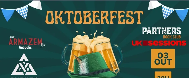 Arte oficial do evento Oktoberfest